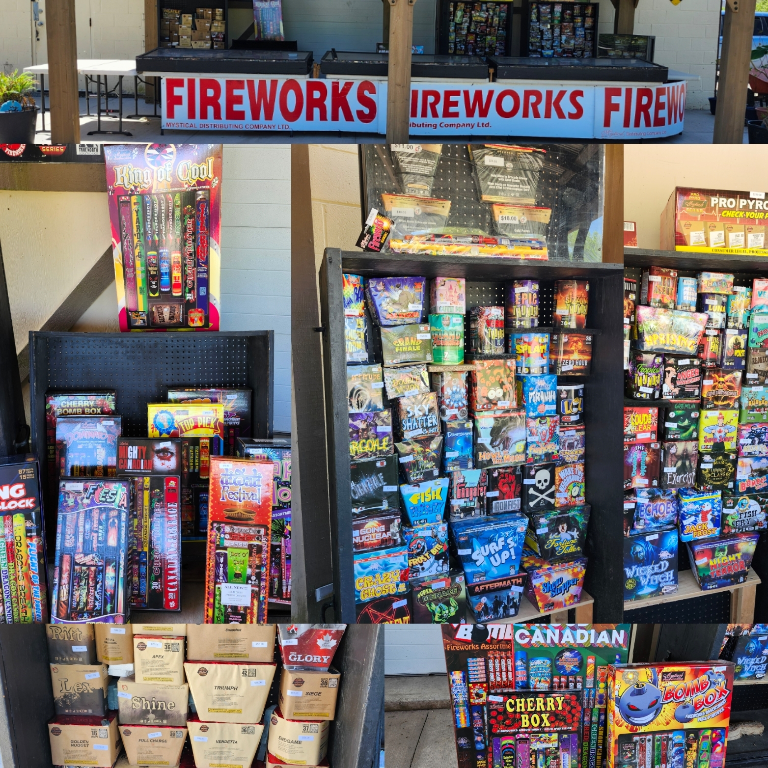 Niagara's Largest Selection of Family Fireworks
