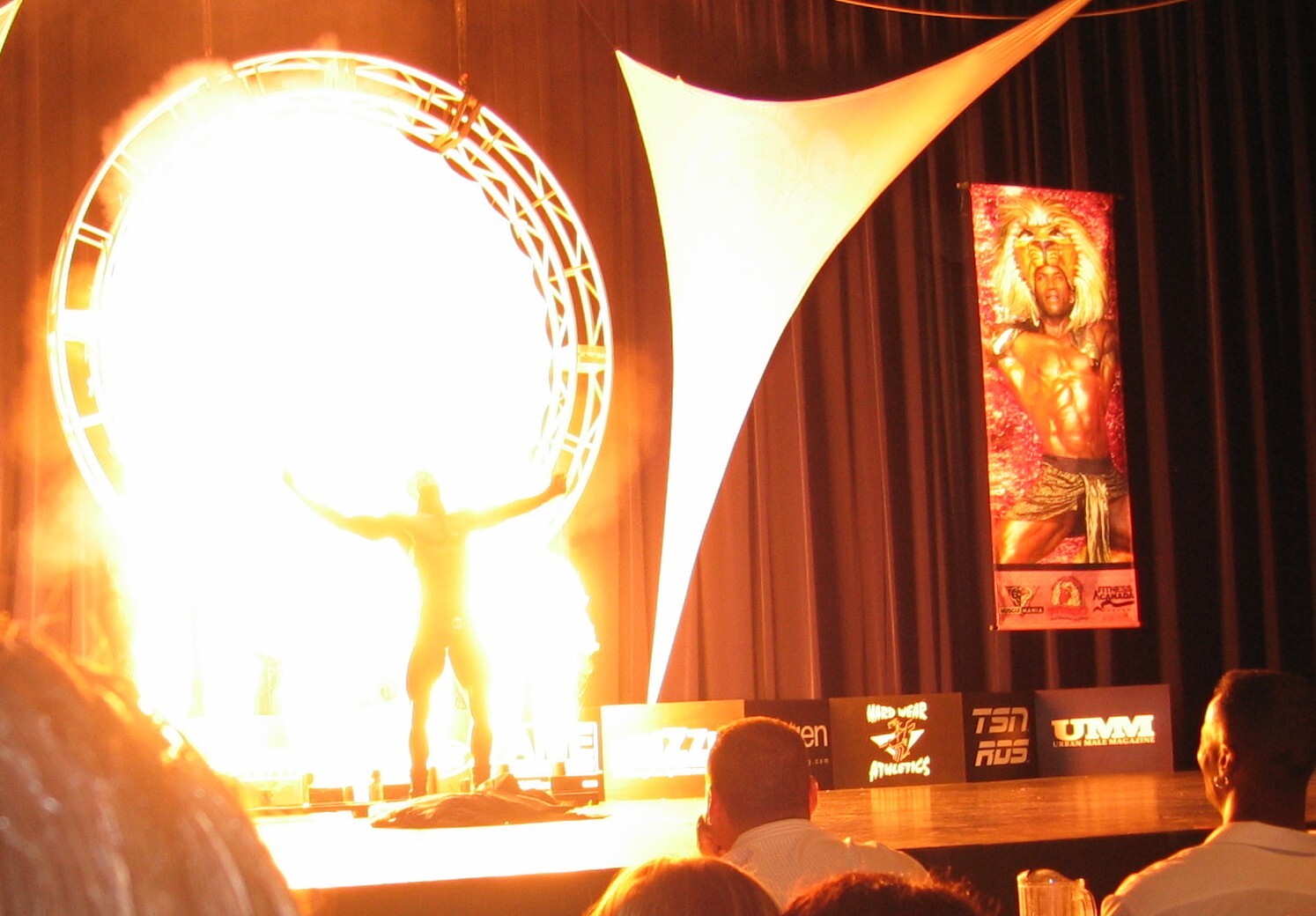 TSN Musclemania, John Bassett Theatre, Metro Toronto Convention Centre